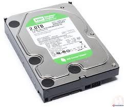 WD 2 TB CAV,GREEN INTELLİPOWER 64MB SATA3